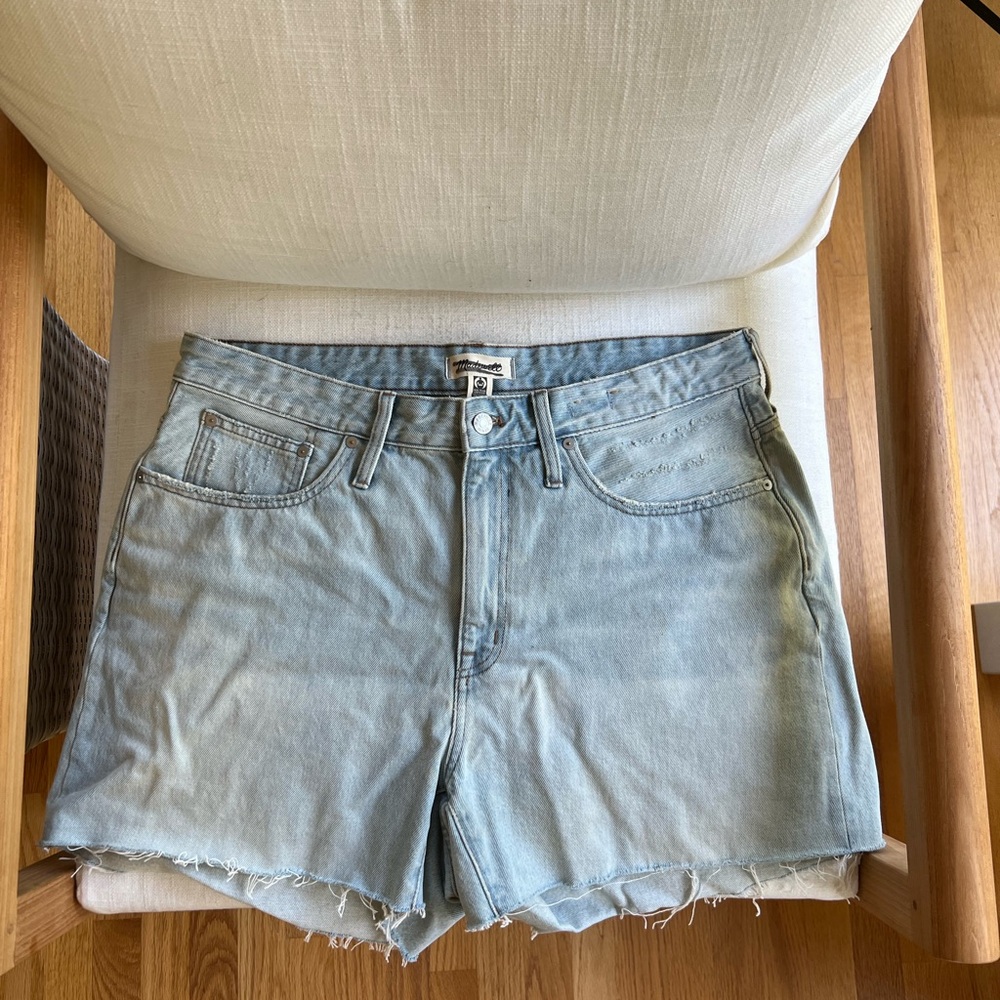 Madewell Light Blue Jean Shorts